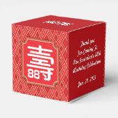 Ballotins chinois "Longévité" Anniversaire (jusqu'à 99) (Arrière)