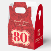 Ballotins Chinois "Longévité" Tout âge Anniversaire Âgé Favo (Ouvert)