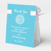 Ballotins Chinois Traditionnel Bébé 100 Jours 百 日 (Bleu) (Arrière)