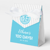 Ballotins Chinois Traditionnel Bébé 100 Jours 百 日 (Bleu) (Verso)