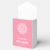 Ballotins Chinois Traditionnel Bébé 100 Jours 百 日 (Rose) (Ouvert)