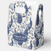 Ballotins Chinoiserie Style Peacock Thème Mariage Favor Box (Ouvrir)