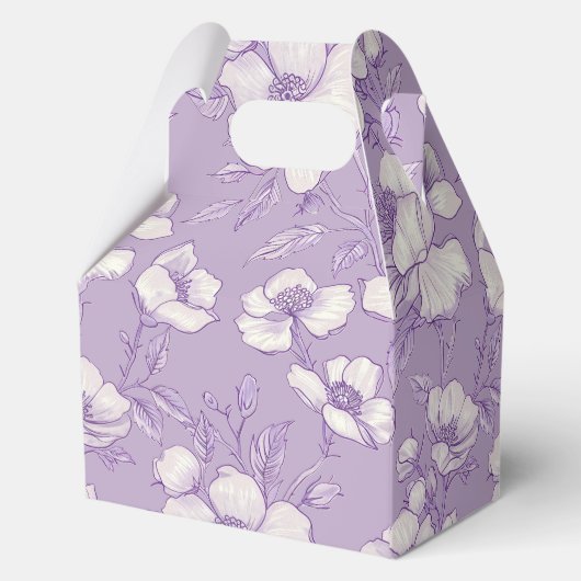 Ballotins Chinoiserie Violet Clair (Verso)