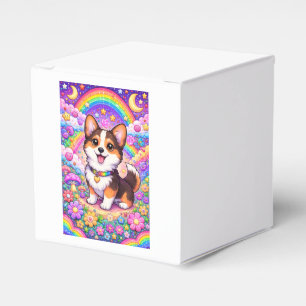 Ballotins Chiot mignon et arc-en-ciel charmant