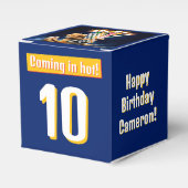 Ballotins Chipmunk Birthday Candles (Verso)