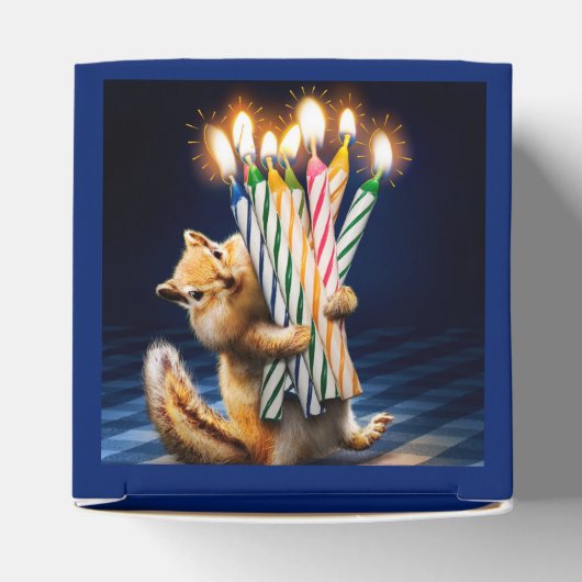 Ballotins Chipmunk Birthday Candles (Haut)
