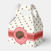 Ballotins Choc Chunk Brownie - framboise & marron - votre te (Verso)