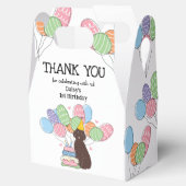 Ballotins Chocolat Aussiedoodé Chien Anniversaire Merci (Ouvert)