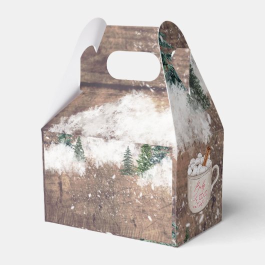 Ballotins Chocolat Chaud Bébé de neige C'est Froid Bébé garç (Arrière)