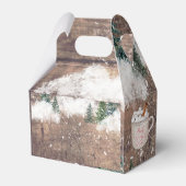 Ballotins Chocolat chaud Bébé de neige Il fait froid dehors  (Arrière)