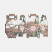 Ballotins Chocolat chaud Bébé de neige Il fait froid dehors  (Déplié)