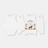 Ballotins Chocolat Labrador Retriever Anniversaire Merci (Déplié)