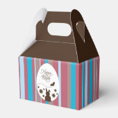 Ballotins Chocolat moderne Joyeux Oeuf de Pâques Brown (Arrière)