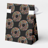 Ballotins Chocolate donut with colorful sprinkles (Arrière)