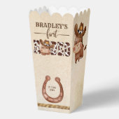 Ballotins Chou bébé premier rodéo petit cowboy anniversaire (Verso)