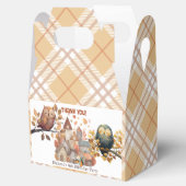 Ballotins Chouette d'automne et écureuil garçon Anniversaire (Ouvert)