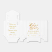 Ballotins Christian Baby Shower Personalized Name And Date (Déplié)