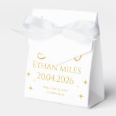 Ballotins Christian Baby Shower Personalized Name And Date (Verso)