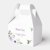 Ballotins Christian Wedding Favor Box - Chanson de Salomon (Arrière)