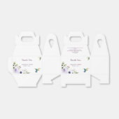 Ballotins Christian Wedding Favor Box - Chanson de Salomon (Déplié)