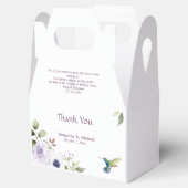 Ballotins Christian Wedding Favor Box - Chanson de Salomon (Ouvert)