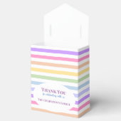 Ballotins Christine 3 sections Photo personnalisée Arc-en-ci (Ouvert)