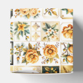 Ballotins Christmas Collage in Gold (Haut)