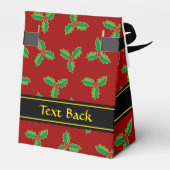 Ballotins Christmas Holly Motif (Arrière)