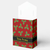 Ballotins Christmas Holly Motif (Ouvert)