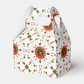 Ballotins Christmas Ladybug Red White Green Party (Verso)