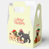 Ballotins Christmas Merry Christmas Dogs Favor Gift (Ouvrir)