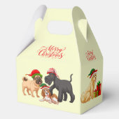 Ballotins Christmas Merry Christmas Dogs Favor Gift (Verso)