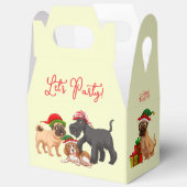 Ballotins Christmas Merry Christmas Let's Party Dogs Gift (Ouvrir)