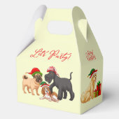 Ballotins Christmas Merry Christmas Let's Party Dogs Gift (Verso)