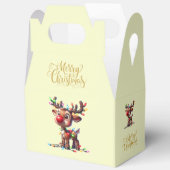 Ballotins Christmas Merry Christmas Rudolph Favor Gift Box (Ouvrir)