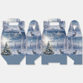 Ballotins Christmas Winter Wonderland Snow Bunny  (Déplié)