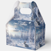 Ballotins Christmas Winter Wonderland Snow Bunny (Verso)