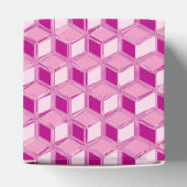 Ballotins Chrome 3-d boîtes - fuchsia rose (Haut)