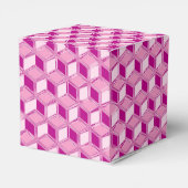 Ballotins Chrome 3-d boîtes - fuchsia rose (Arrière)