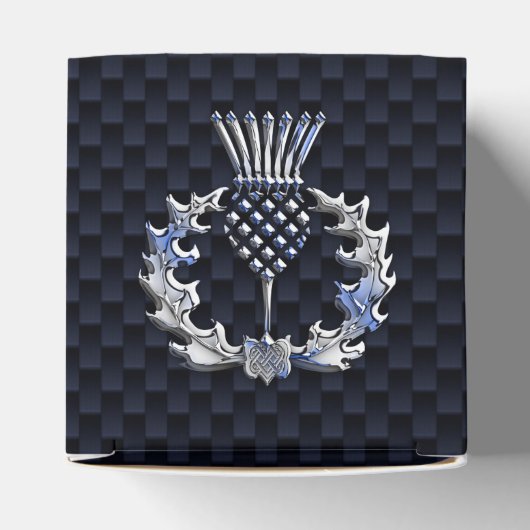 Ballotins Chrome Comme Fibre de Carbone Impression Scottish  (Haut)