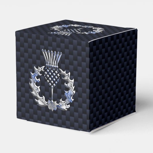 Ballotins Chrome Comme Fibre de Carbone Impression Scottish  (Arrière)