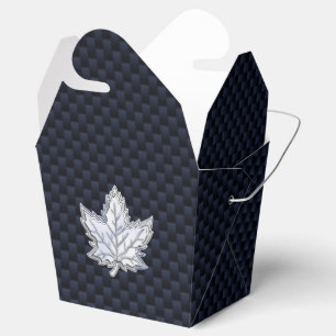 Ballotins Chrome Comme Maple Leaf Fibres de carbone Impressi