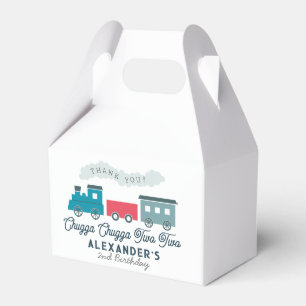 Ballotins Chugga Chugga Deux Train Blue Boy 2e Anniversaire
