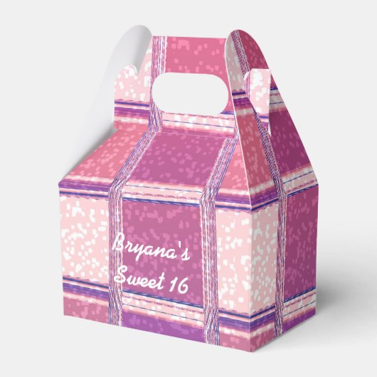 Ballotins Chunky Chic Parties scintillant Carré Glamor Party (Verso)