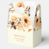 Ballotins Chute amoureuse pêche Merci mariage floral (Ouvert)