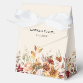 Ballotins Chute dorée Terracotta Floral (Recto)