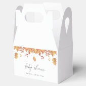 Ballotins Chute du baby shower d'automne feuille (Ouvert)
