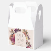 Ballotins Chute en amour Automne Wreath Arch Baby shower ros (Ouvert)