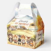 Ballotins Chute mignonne Animaux de bois Anniversaire moyen  (Verso)