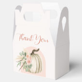 Ballotins Chute rose Citrouille Floral Boho Arch (Ouvert)